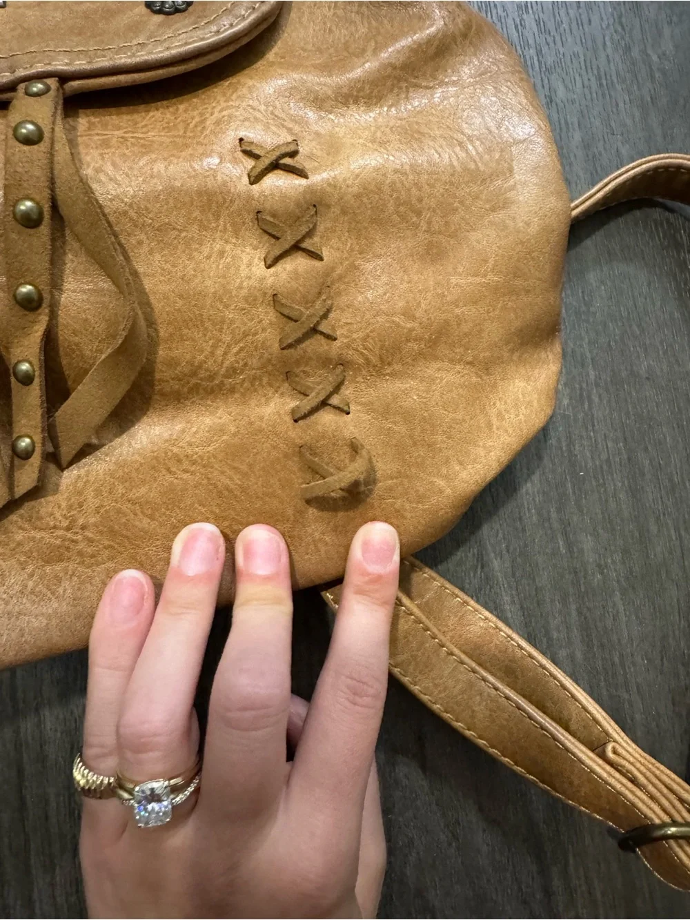 Western Inspired Backpack Bag
